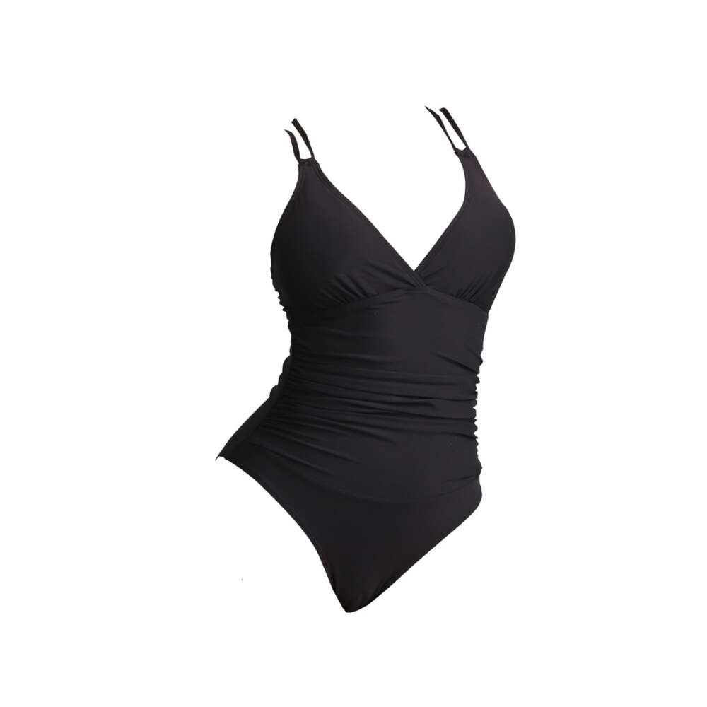 One Piece Swimsuit with Black Nylon Full Lining, Spandex High Elasticity, Good Wrapping, and Basic Suspender Special Offer Drainage