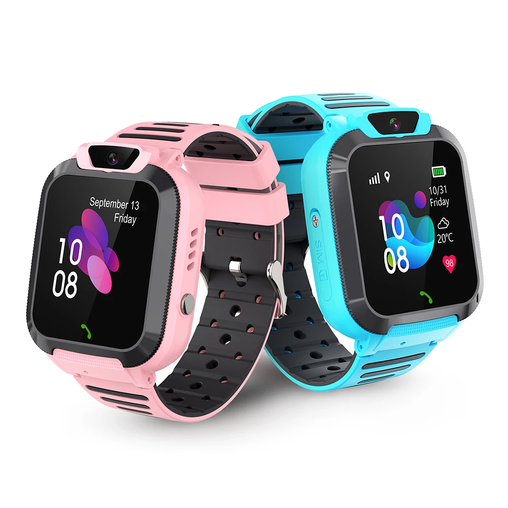 Q16S Kids Smart Watch Smartwatch Wrist Children Boys Girls GPS Tracker Waterproof Electronic Digital Connected Wristwatch Clock