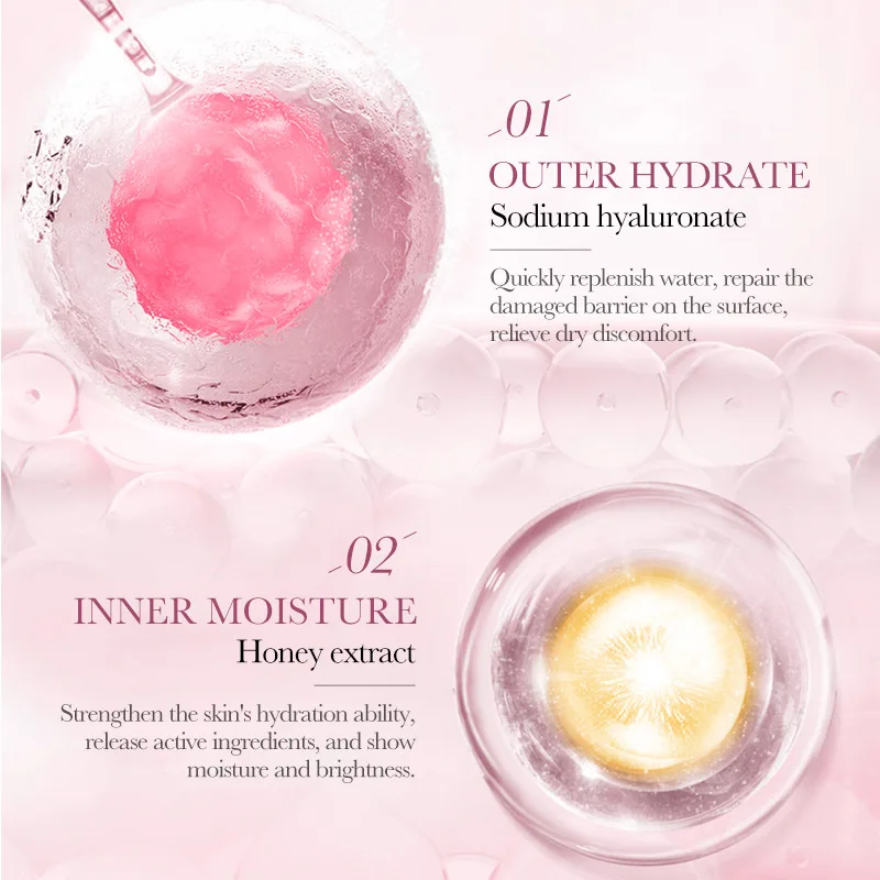 Flower 12Pc Extract Rose Face Mask Korean Whitening ddmysmile Sheet Mask Moisturizing Mask Nourishing Skincare Facial Korean Fresh Product Smile