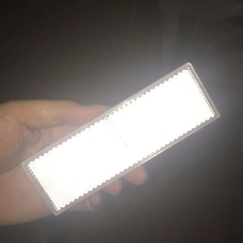 Truck Motorcycle Reflective Plate Sticker Car reflective logo Plastic Reflective Reflector Night Safety Warning Sticker Tape
