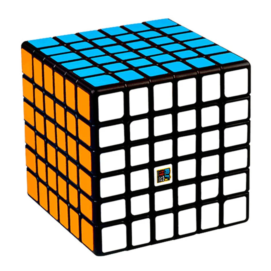 Meilong Speedcube Professional Black and Stickerle Moyu 8x8x8 7x7x7 6x6x6 Magic Cube MofangJiaoshi 4x4 5x5 Speed Puzzle Toy