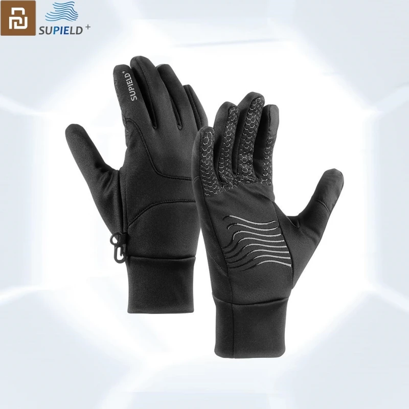 NEW Youpin Supield Aerogel Touch Screen Gloves Winter Warm Moisture-proof Windproof Motorcycle Riding Men Women Mitten