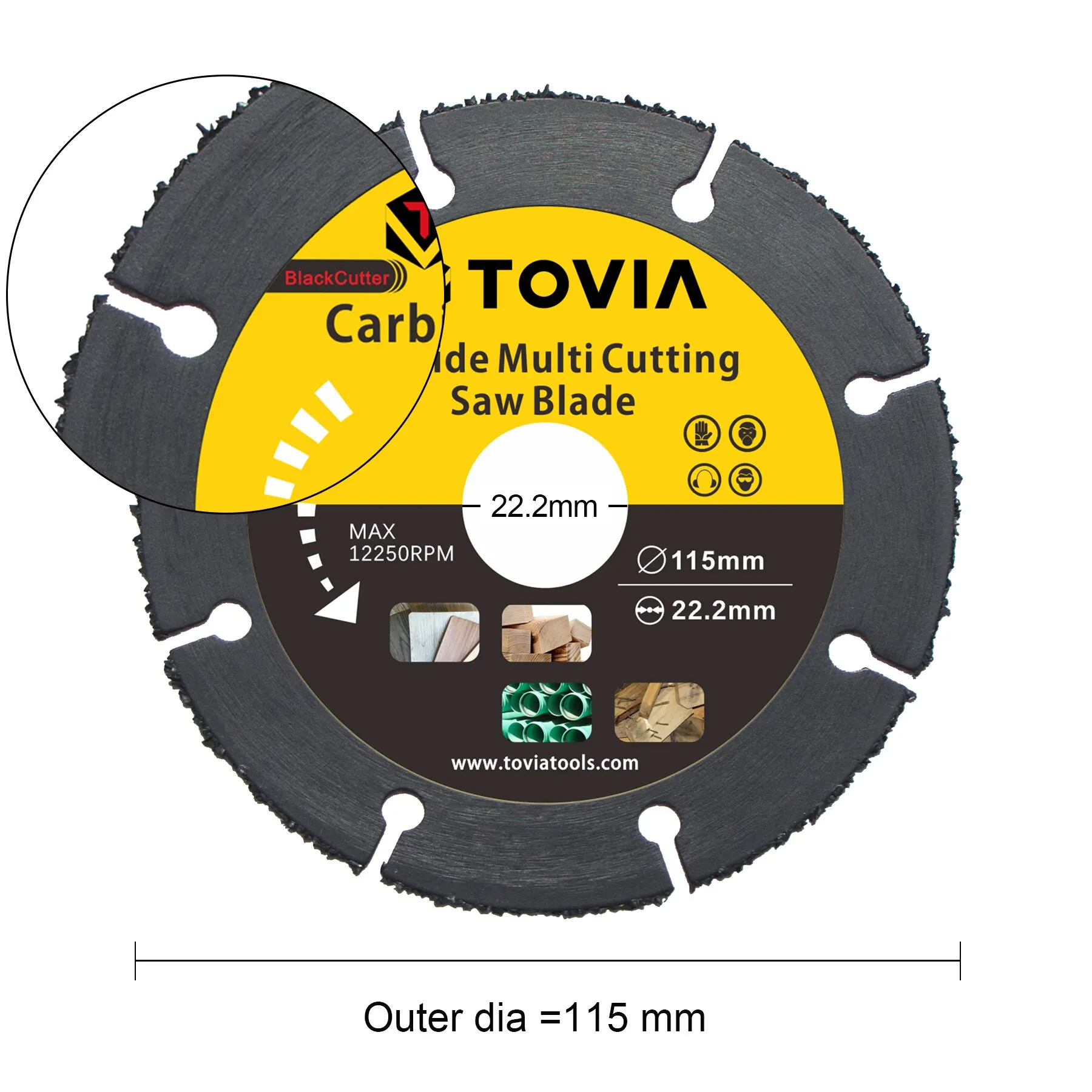 115mm Saw Disc Multitool Wood Cutter Angle Grinder For Wood Carbide Saw Blades Wood Cutting Disk Cutting Wood