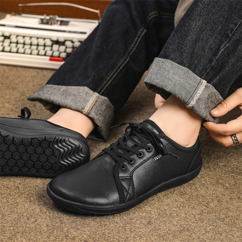 2025 Men Casual Sport Shoes Breathable Lightweight Sneakers Outdoor Mesh Black Running Shoes Athletic Tenis Walking Shoes