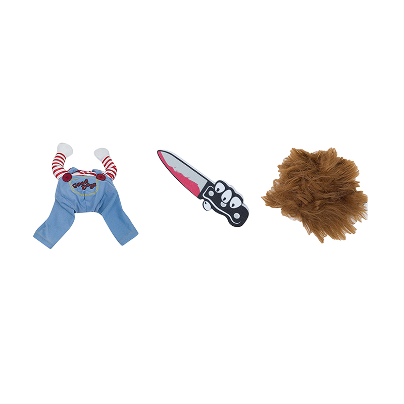 Funny Pet Dog Clothes Dogs Cosplay Costume Halloween Comical Outfits Holding a Knife Set Pet Cat Dog Festival Party Clothing