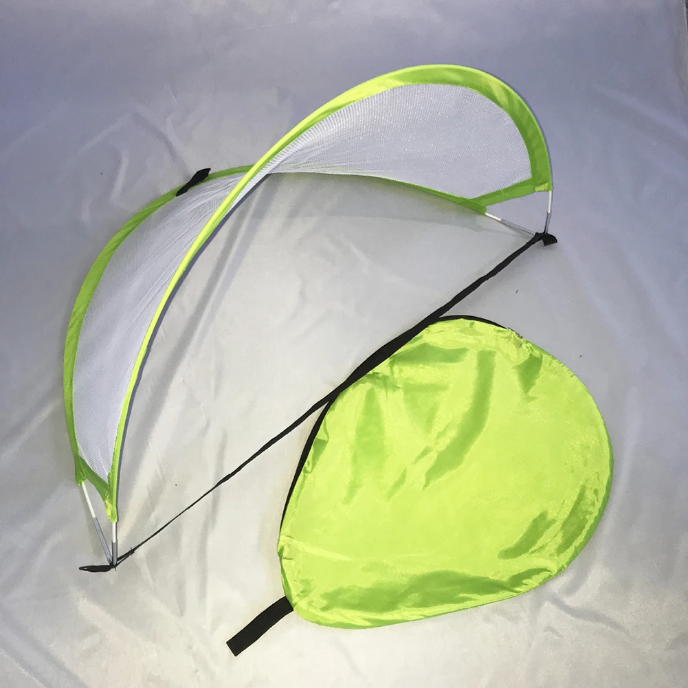 Kid Potable Folding Goal Soccer Football Outdoor Training Net Interactive Toy