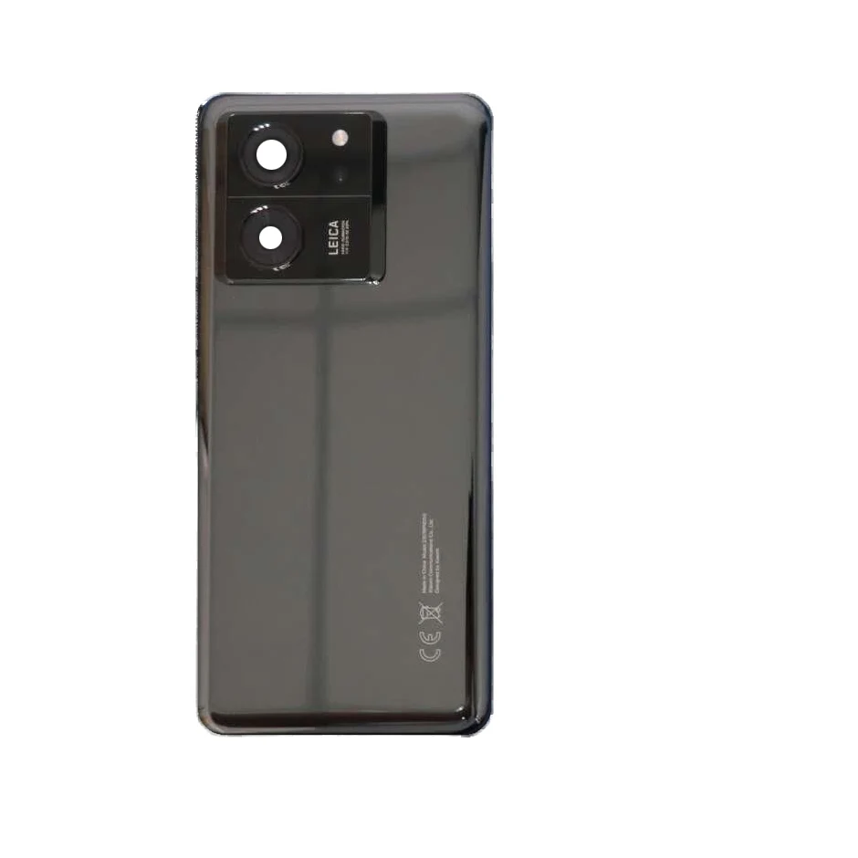 Original Rear Battery Cover Housing Door For Xiaomi 13T , 13T Pro Back Glass Lid Chassis + Camera Lens Smartphone Repair Parts