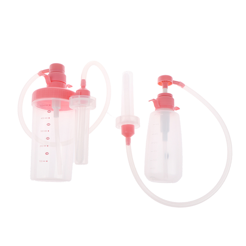 350ml/500ml Adult Female Vaginal Clearner Anal Douche Enema Reusable Medical Vagina Irrigator