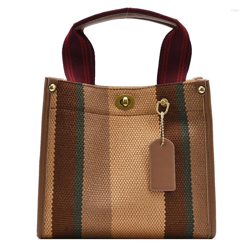 Totes Women Canvas Handbags Shoulder Bags Large Capacity Ladies Crossbody For Fashion Female Tote Messenger Bag