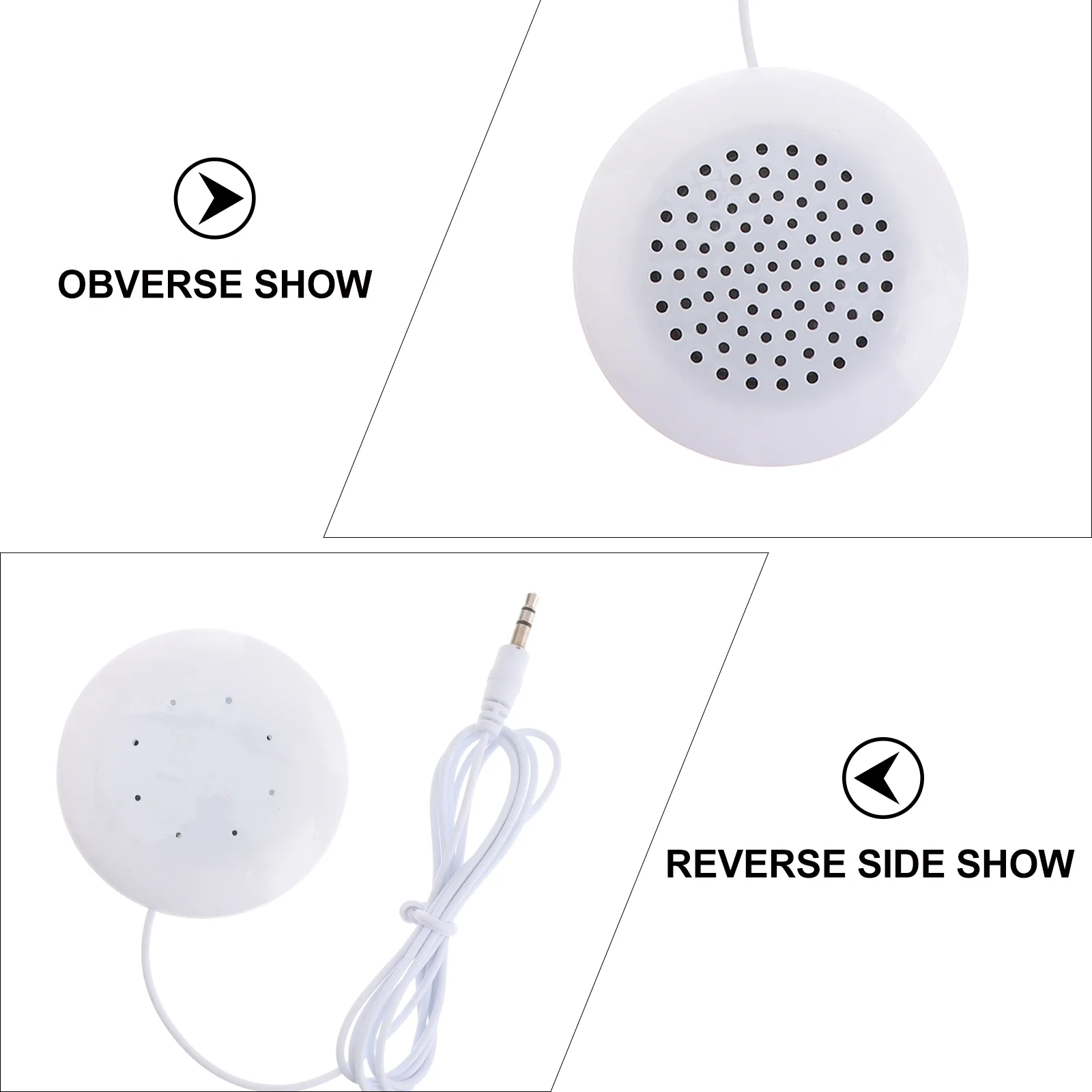 3.5mm Mini Loudspeaker Pillow Stereo Speaker For MP3 MP4 Music Player Mobile Phone Tablet PC Laptop