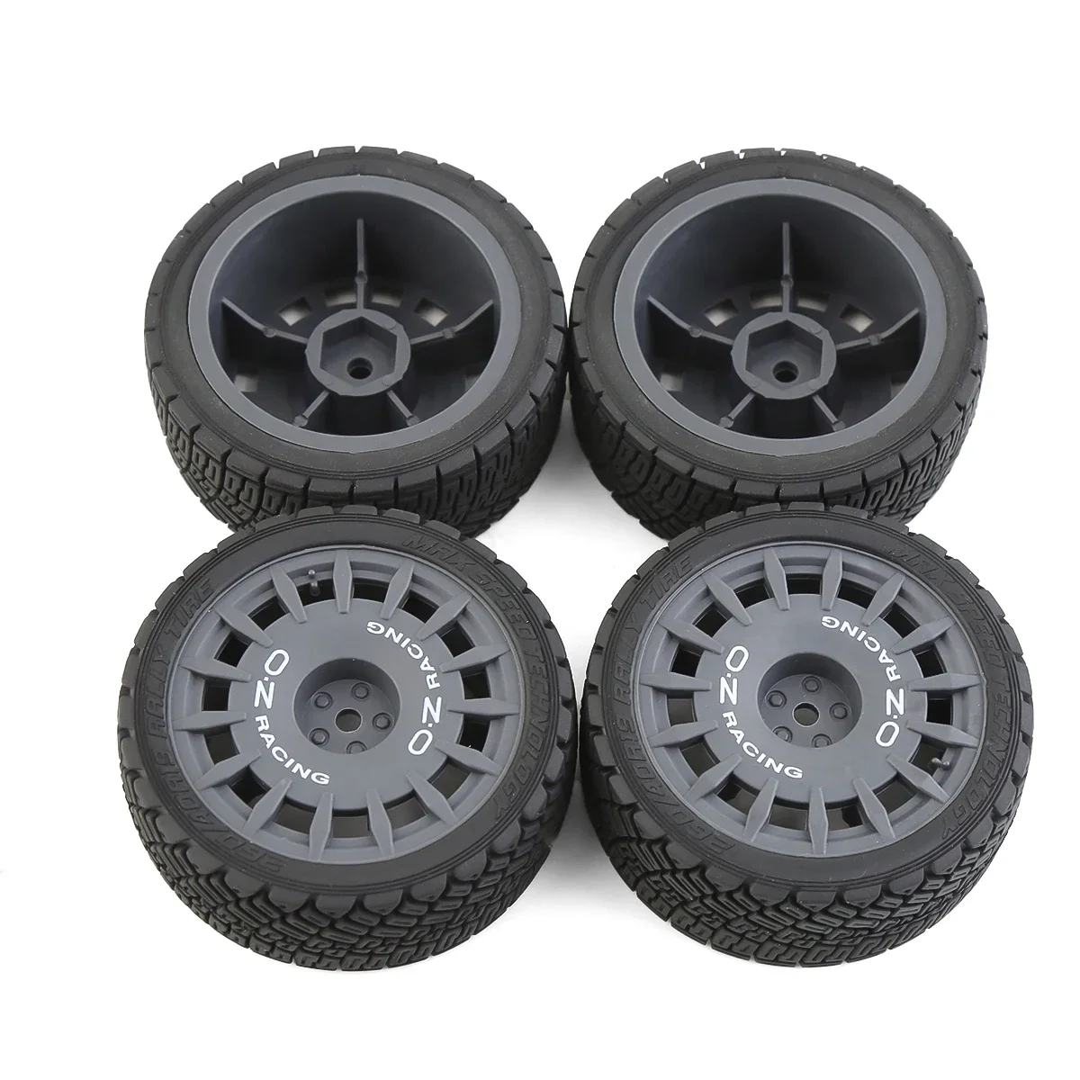 KKRC 1/10 RC Racing Car Tires On Road Tyre Wheel for Tamiya TT01 TT02 XV01 TA06 PTG-2 HPI WR8 HSP /10 RC Car Upgrades Parts