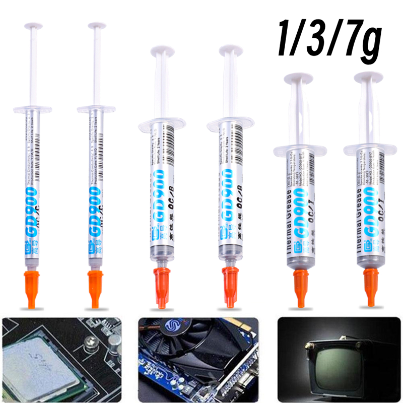 GD900 Conductive Grease for All Processors CPU GPU PC PS4 XBOX High Performance Thermal Conductivity Cooling Paste
