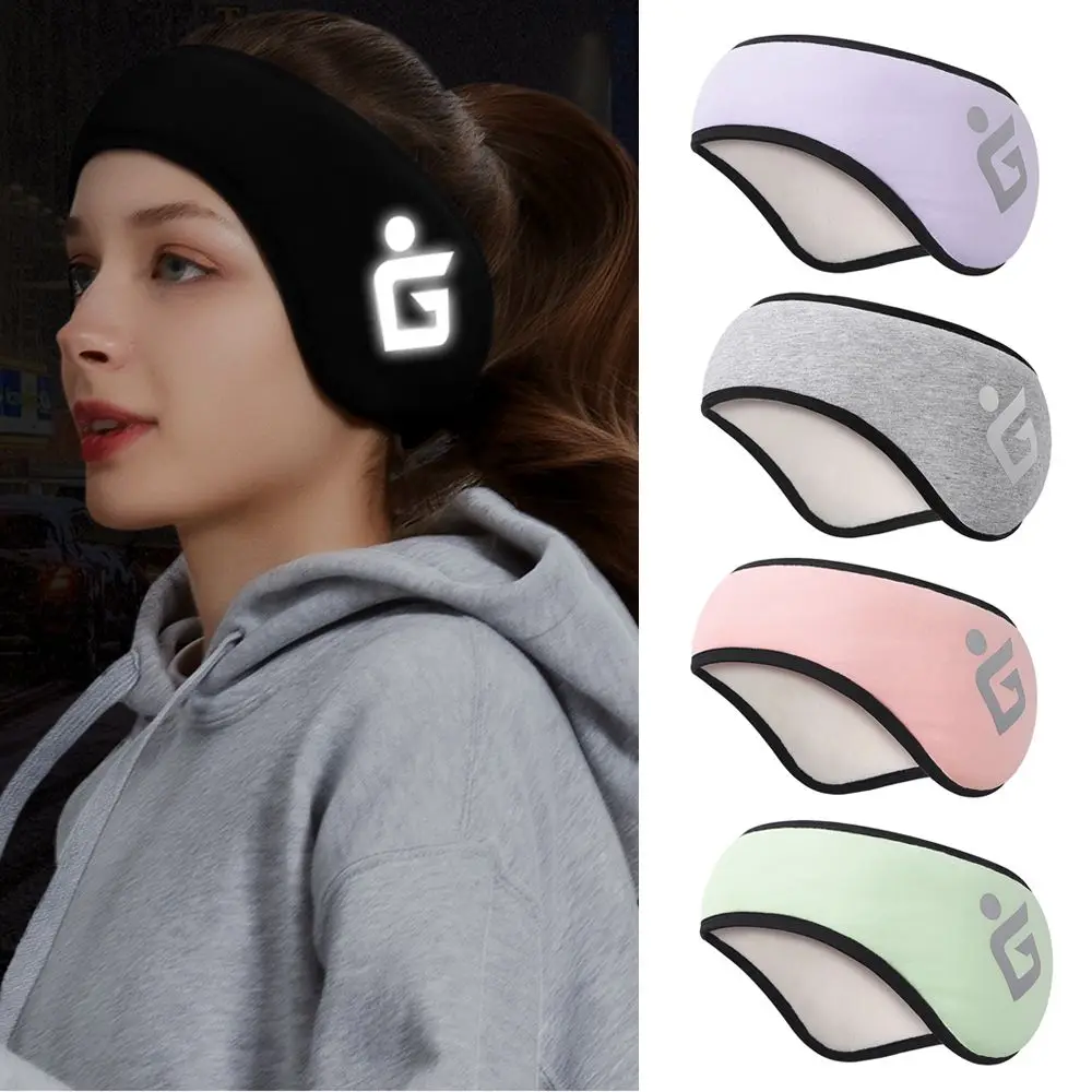 Outdoor Winter Fleece Ear Warmers Sport Sweatband Men Women Cycling Skiing Workout Yoga Running Riding Warm Earmuffs Headband