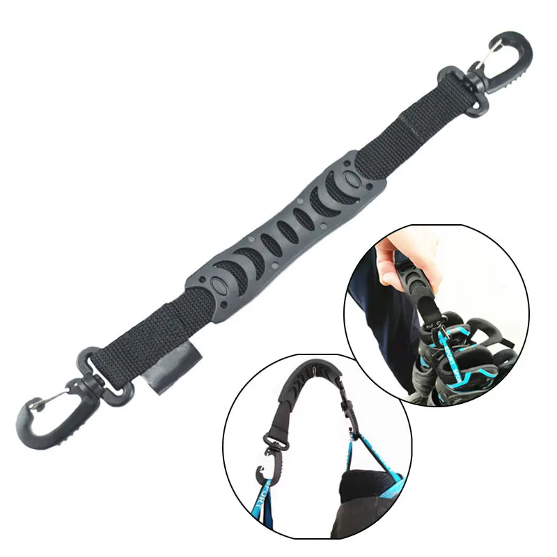 new 1pc Portable Inline Skate Straps Men & Women Ice Skates Carrying Straps Ski Boot Strap Winter 2025 Skating Equipment Accessories