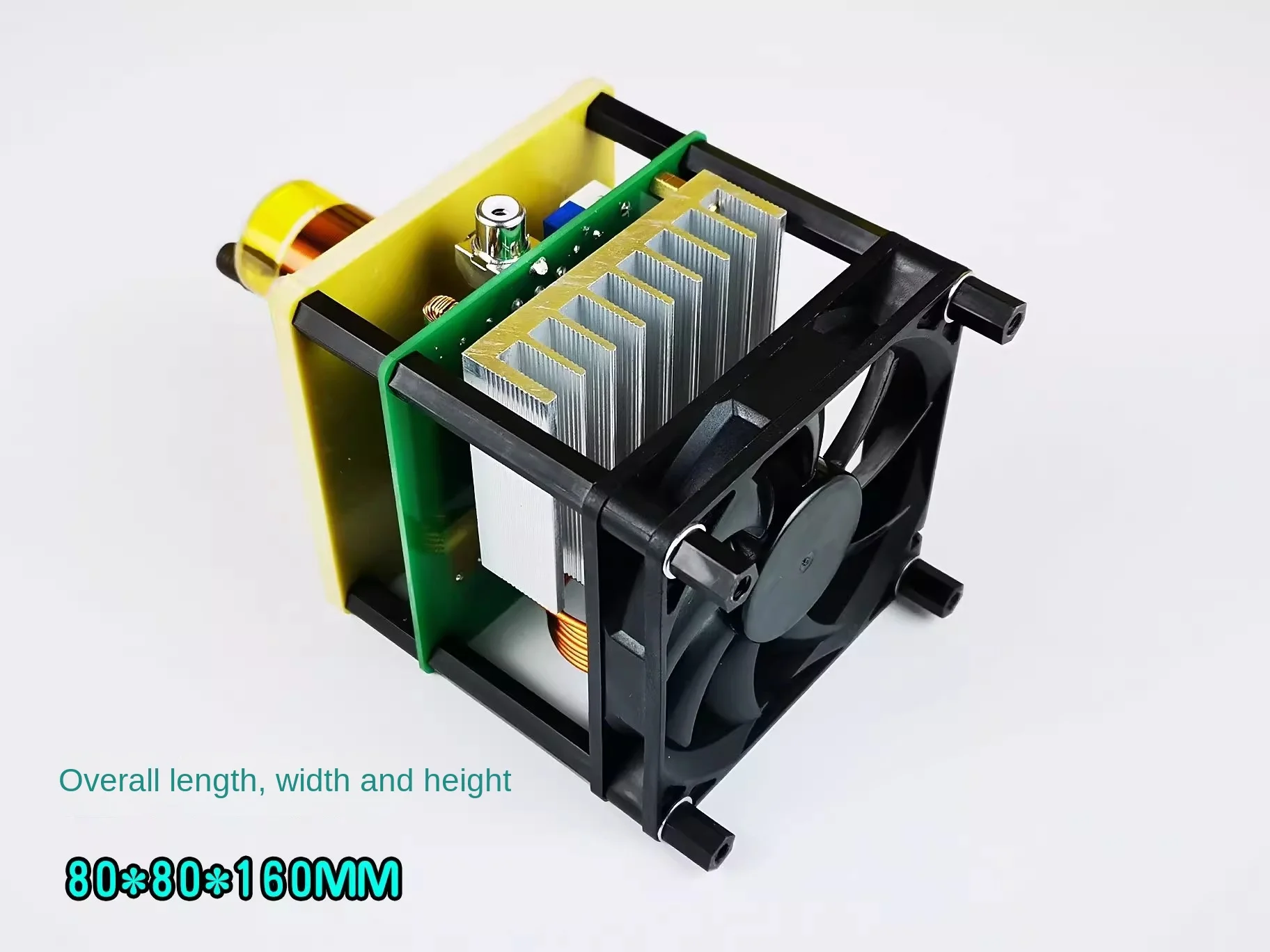 HFSSTC Music Tesla Coil Electronic Candle 16.5MHZ High Frequency Plasma Voltage Pulse ARC HFSSTC Tesla Coil