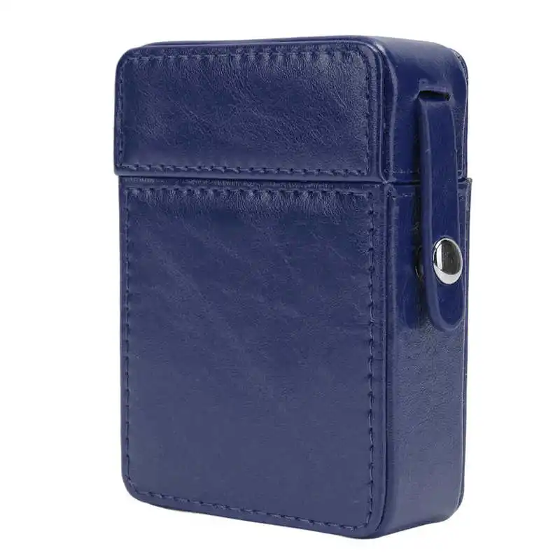 Cigarette Cigarette Case PU Leather Cigarette Case One Piece Design Capacity for Gifts