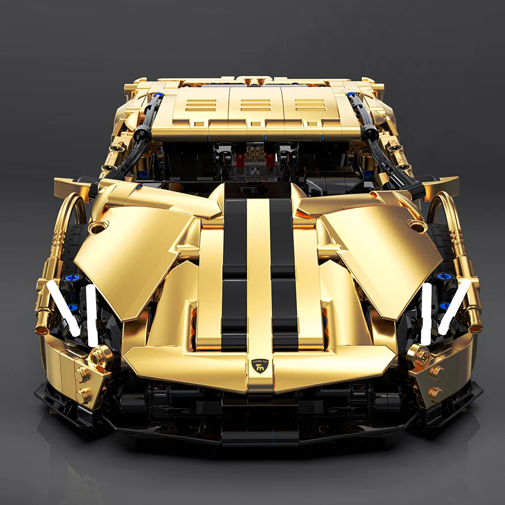 1: 14 Lamborghini Creative Series Racing Model Building Blocks Moc Expert Sports Car Toys Adult Birthday Gift Assembly Toys