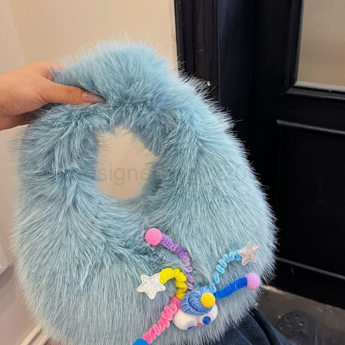 Bag Designer Fashion Classic 10a Top Woman Handbagevening Bags Autumn and Winter New Plush Cute High-end Atmospheric