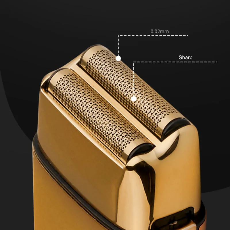 Kemei All-metal Electric Shaver Men Electric Razor Rechargeable Beard Shaver Floating Hair Trimmer Face Care Shaving Machine
