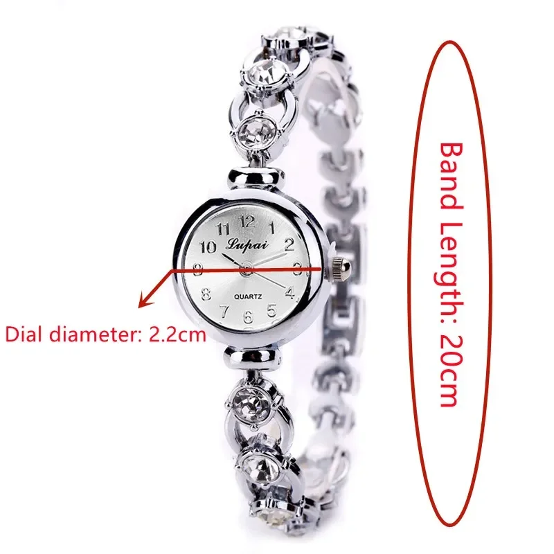 Women Golden & Silver Classic Quartz Watch Female Elegant Clock Luxury Gift Watches Ladies Waterproof Wristwatch 2024 New