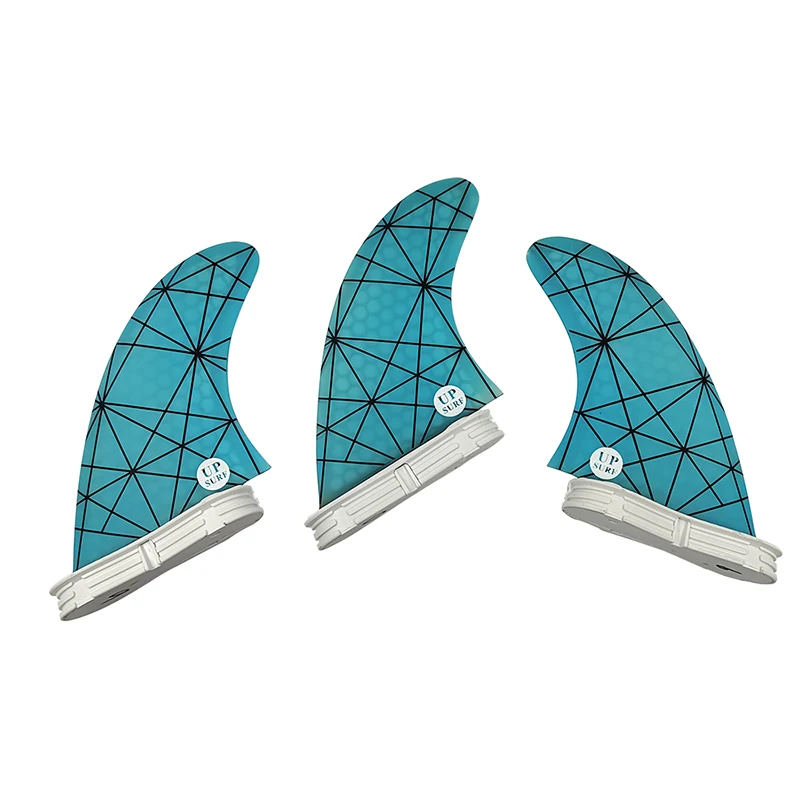 Surf Fins Double Tabs 2 M Size S/M/L Surfboard Honeycomb Fins Tri fin set Double Tabs,2 fin Fibreglass