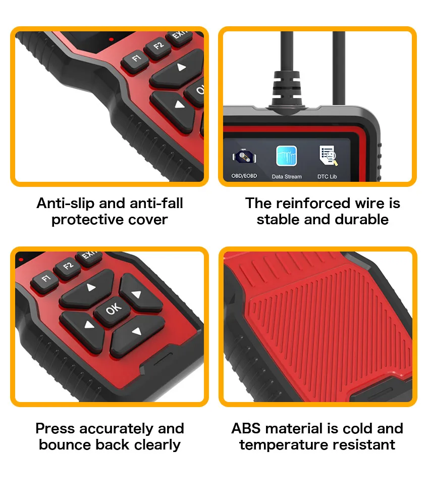 V519 Automotive Automatic Diagnostic Tool EML327 OBD II Automotive Fault Detector Onboard Code Reading Card
