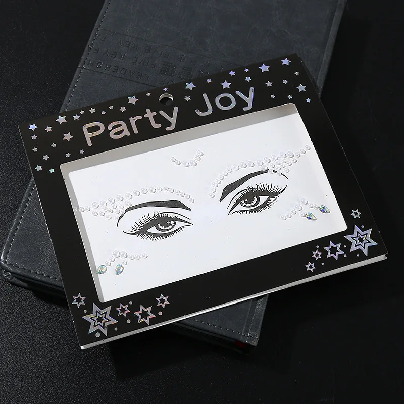 Face Rhinestones New Festival Accessories Makeup Crystals Face Gems Jewels Stickers Bright Stickers for The Face Decoration
