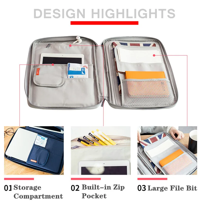 Laptop Bag for Men Men's Hand Bag Luxury Briefcase Womens Suitcase Bags for Women Men's Notebook Folder Handbag Leather Man
