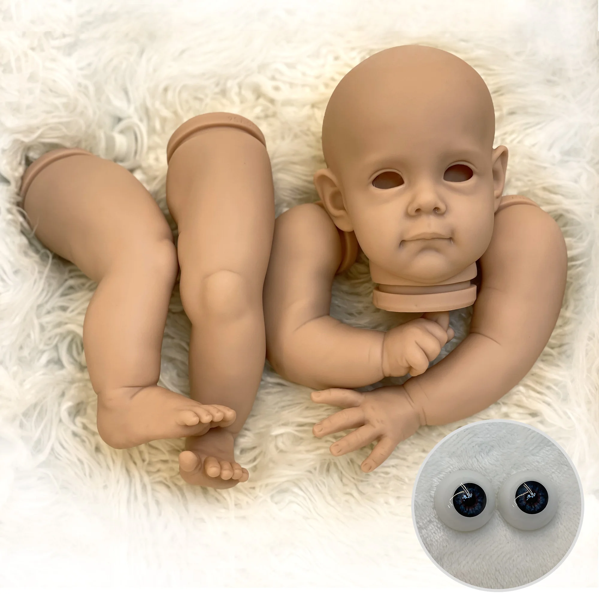 OtardDolls 18 Or 22 Inch Maggie Reborn Doll Kits 3D Painted Kit Reborn Baby Doll Unassembled Doll Parts Kit Reborn Sin Pintar