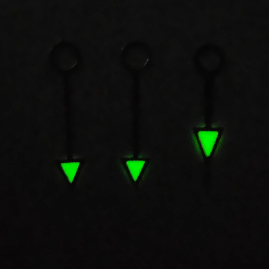NH34 Texture Watch Hands Green Luminous Fit Watches Automatic Movement Accessories Parts