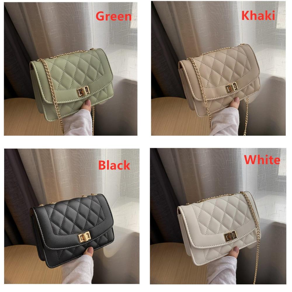 2023 New Travel Shoulder Bags Messenger Bag Rhombus Lingge Chain Bag Wallet for Women Girl