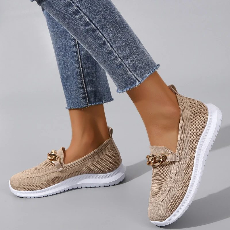 2023 New Women Flats Comfy Stylish Light Durable Breathable new Slip-On Casual Shoes Trend Classic Spring 2025 Female Sneakers