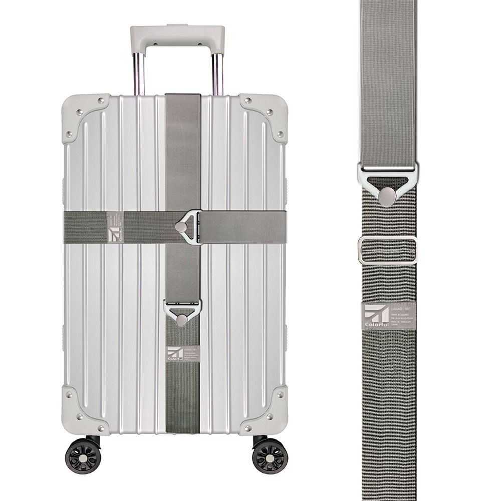 Anti-lost Fixed Strap Cross Strap Packing Belt Travel Suitcase Accessories Luggage Strap Bundling Belt Luggage Buckle Strap