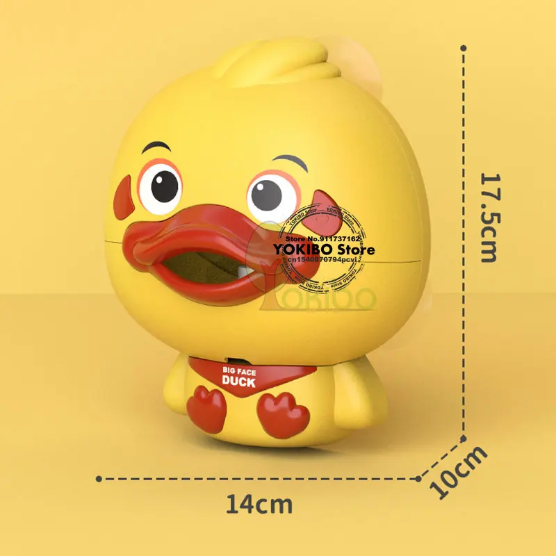 Baby Bath Toys Bubble Machine Duck Crabs Frog Music Kids Bath Toy Bathtub Automatic Bubble Maker Baby Bathroom Toy for Children