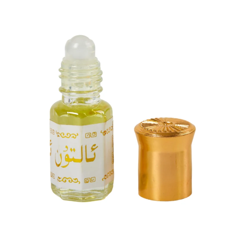 new 1PC 3ML Saudi Essential Oil Mini Perfume Alcohol-free Floral 2025 Notes Lasting Fragrance Men Women Flower Flavor Body Deodorization