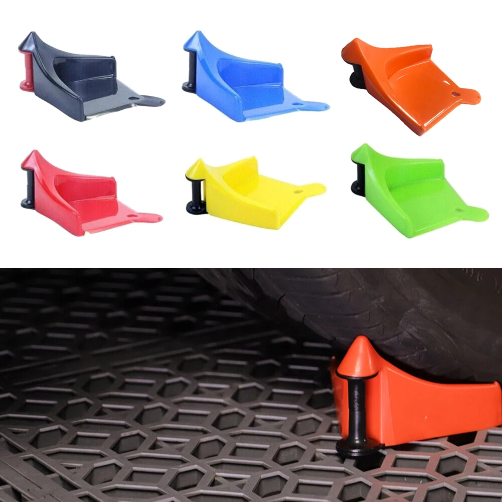 1x Random Color Tire Wedge Car Washing Water Pipe Tube Anti-pinch Tools Hose Guides Portable Tire Winder Auto Hose Guides Wedge