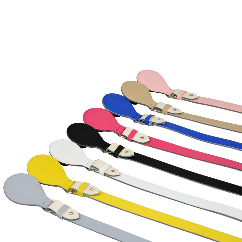 New Long Short Flat Handles with drop end for Obag Faux Leather Lacquer Handle Removable Drop End for O Bag OCHIC