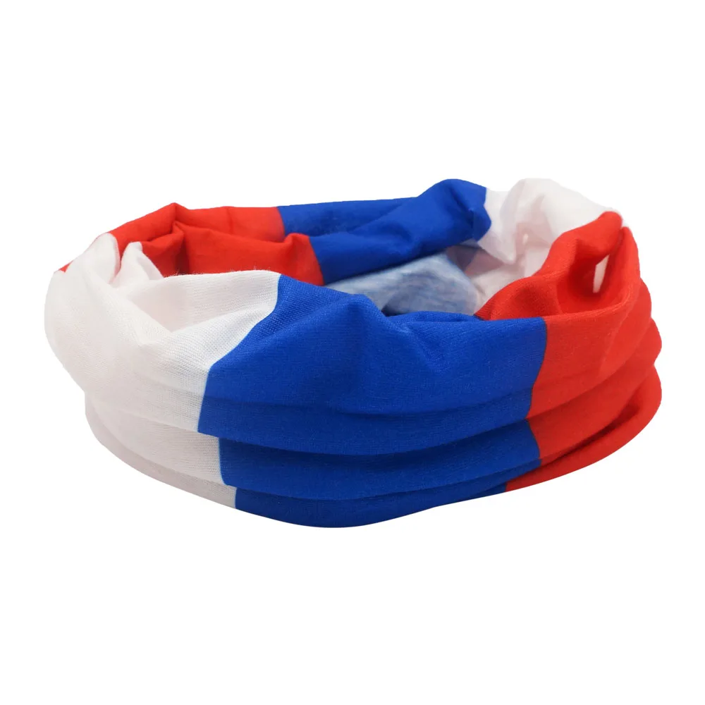 Russian Flag Bandana Snood Summer Headband Running Cycling Scarf Russia Flag Neck Gaiter Fishing Face Mask Men Women Sunshade