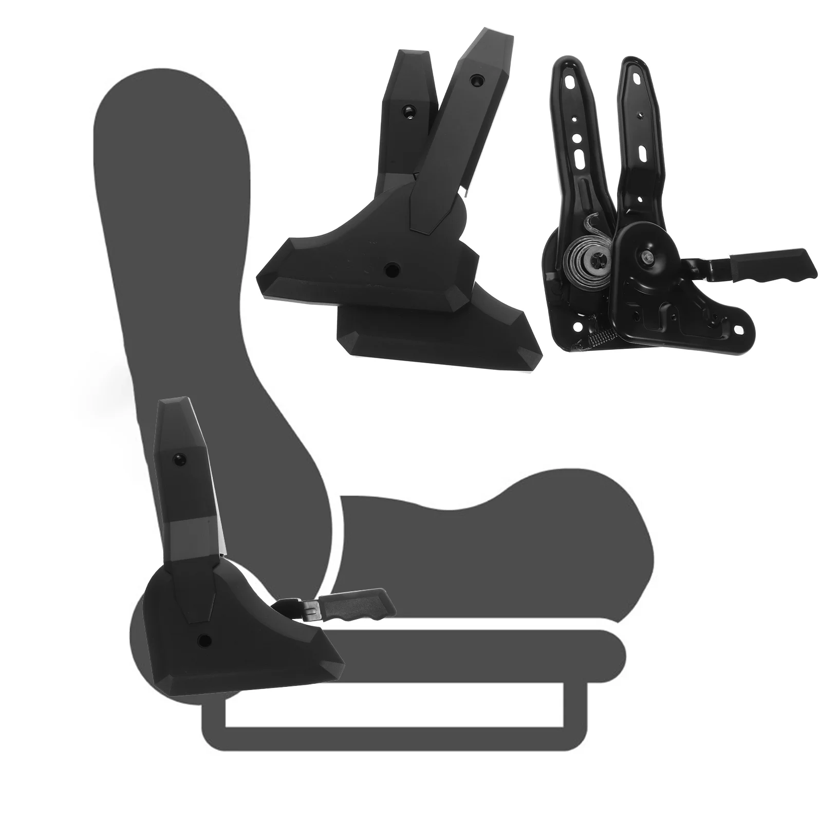 Desk Chair Parts Seat Accessories Angle Adjuster Swiving Adjustable Backrest Device Racing Accessory