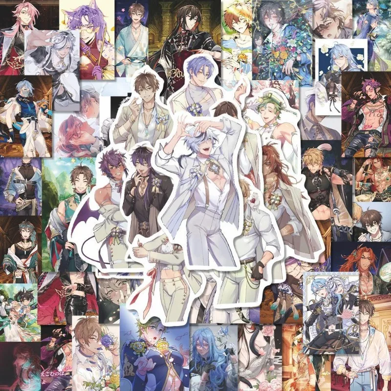 NU Carnival Sticker Anime Decorative Decals Stickers Childrens Stationery Student Waterproof Anime Material Package Decoration