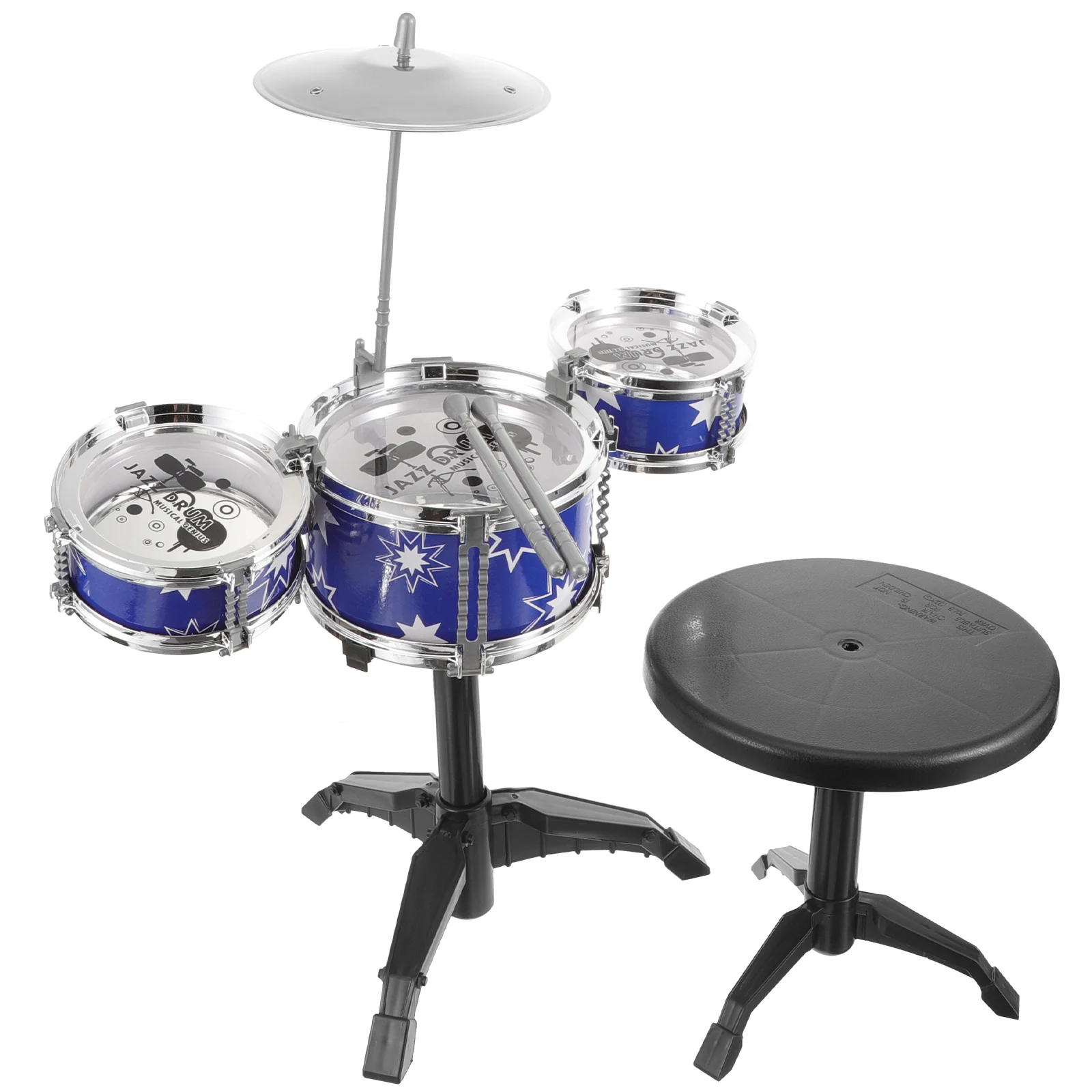 Chrismas Gifts Children's Drum Kit Baby Kids Musical Toy Toddler Miniature Educational