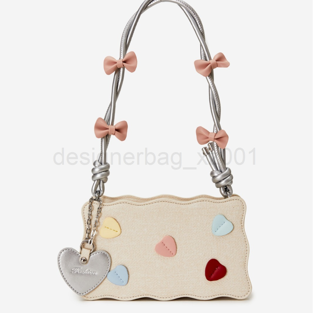 Fashion Classic Bag Designer 10a Top Woman Handbagevening Bags Advanced Small for Women New Girl Heart Cute Square Versatile Casual Single Shoulder Un