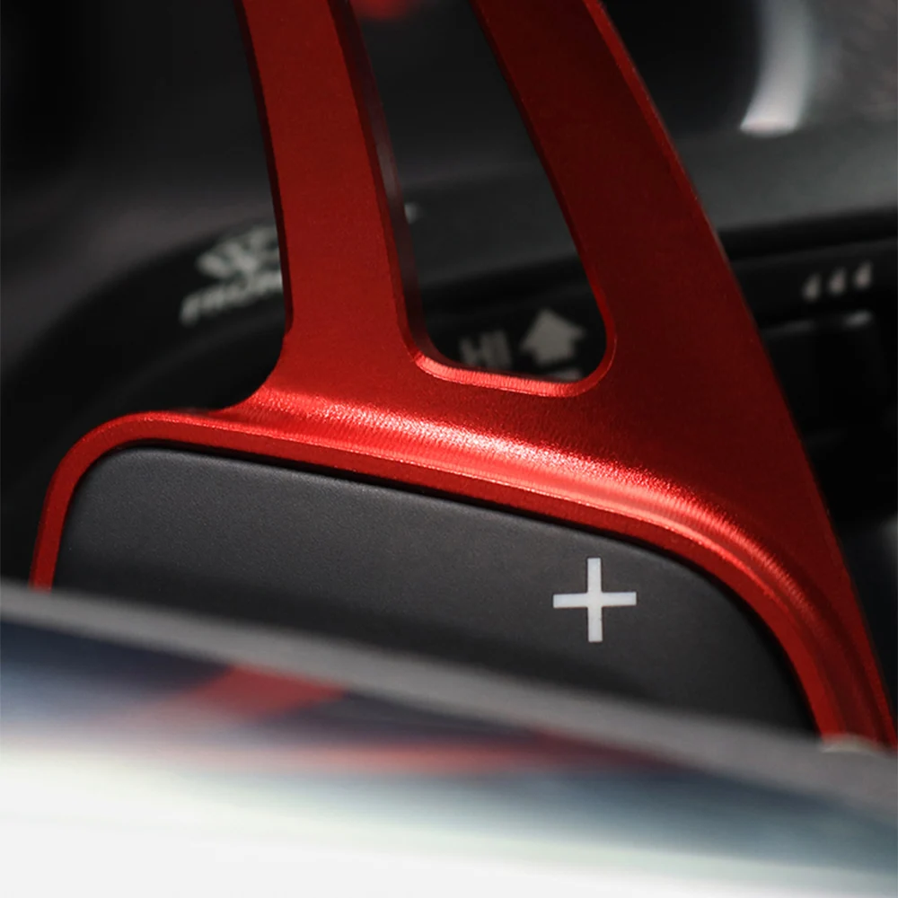 Shift Paddles For Audi Sline Quattro RS Q3 Q5 Q7 S3 S5 SQ5 SQ7 R8 A3 A4 A5 A6 A7 S4 TT TTS Car Steering Wheel Extend DSG Sticker