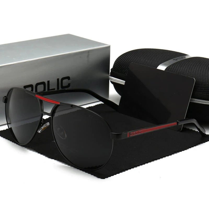 Mens sunglasses polarized sunglasses travel goggles with UV 400 protection classic pilot goggles from 8480 241031