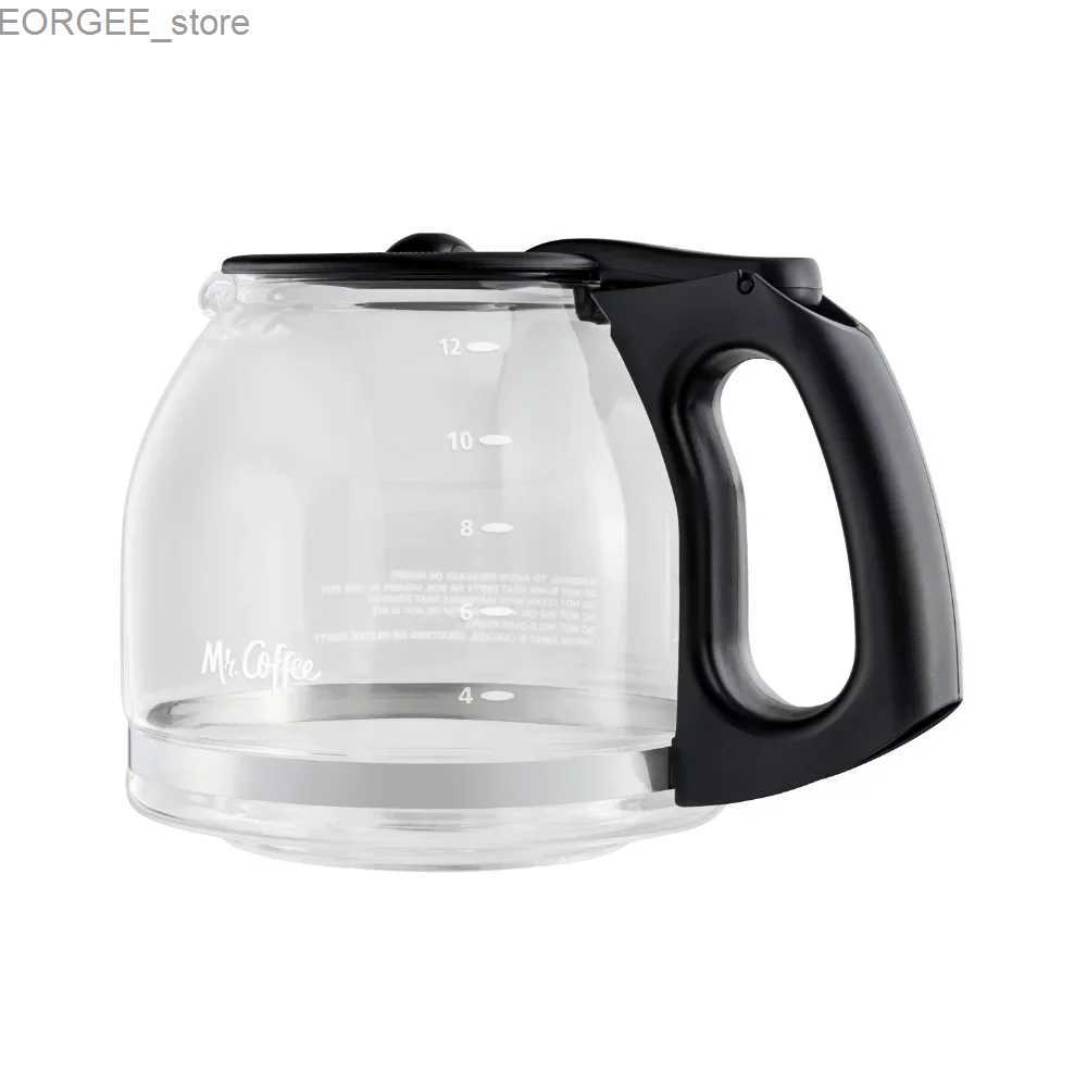 Coffee Makers 12 cup programmable coffee machine fast brewing red coffee machine Y240403