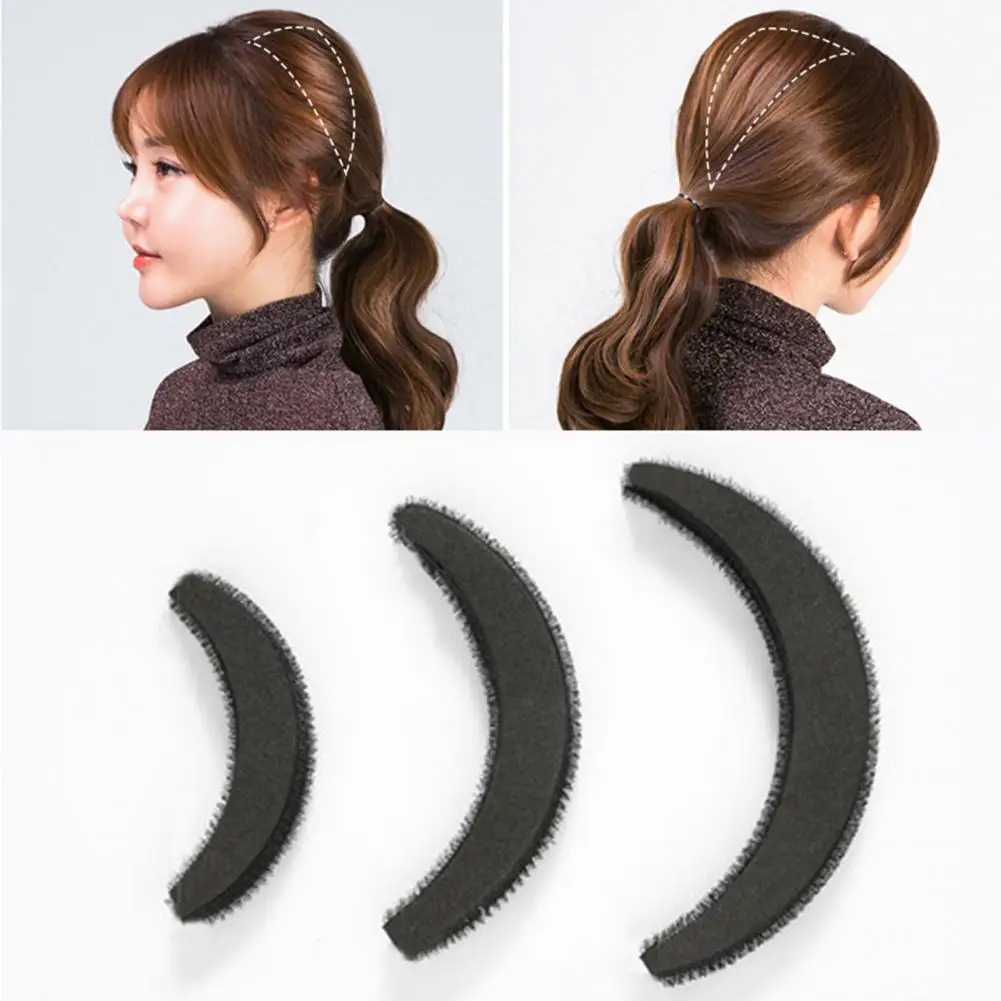8Pcs/Set Hair Pads Hair Volume Increase Puff Reusable Hair Fluffy Sponge Bump Up Hair Base Styling Insert Tool for Women