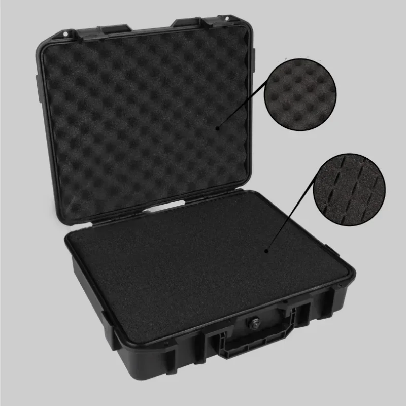 NEW ABS Tool Box Plastic Safety Instrument Case Portable Dry Impact Equipment Resistant Tool Case With Pre-cut Foam Tool Box