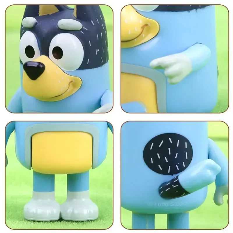 Kitchens Play Food Muse Moose Bluey Family Toy Bluey And Friends Bingo Bandit Doll Ornaments Childrens Birthday Gift Play House Toy Ornaments 2443