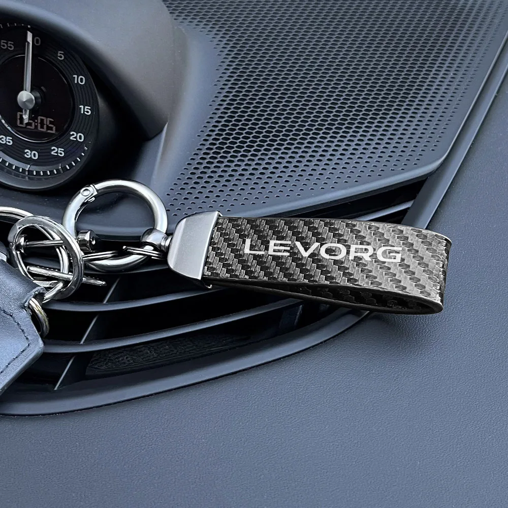 PU Leather Car Keychain Auto Accessories For Subaru Forester XV Outback Legacy Tribeca Levorg BRZ Crosstrek Exiga Ascent