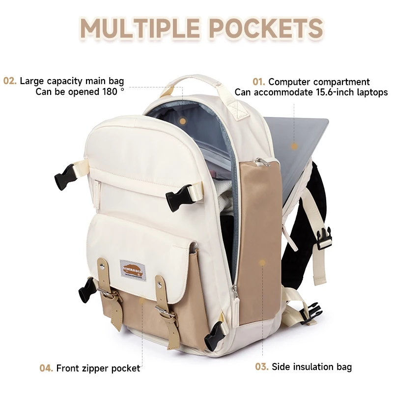 2024 Travel Backpack for Women, Carry On Backpack,Laptop Backpack Flight Approved, College Nurse Bag Casual Daypack for Weekend